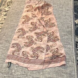 Outback Red Pink Paisley Scarf